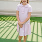 Sydney Girls' Dress - Pink Stripes