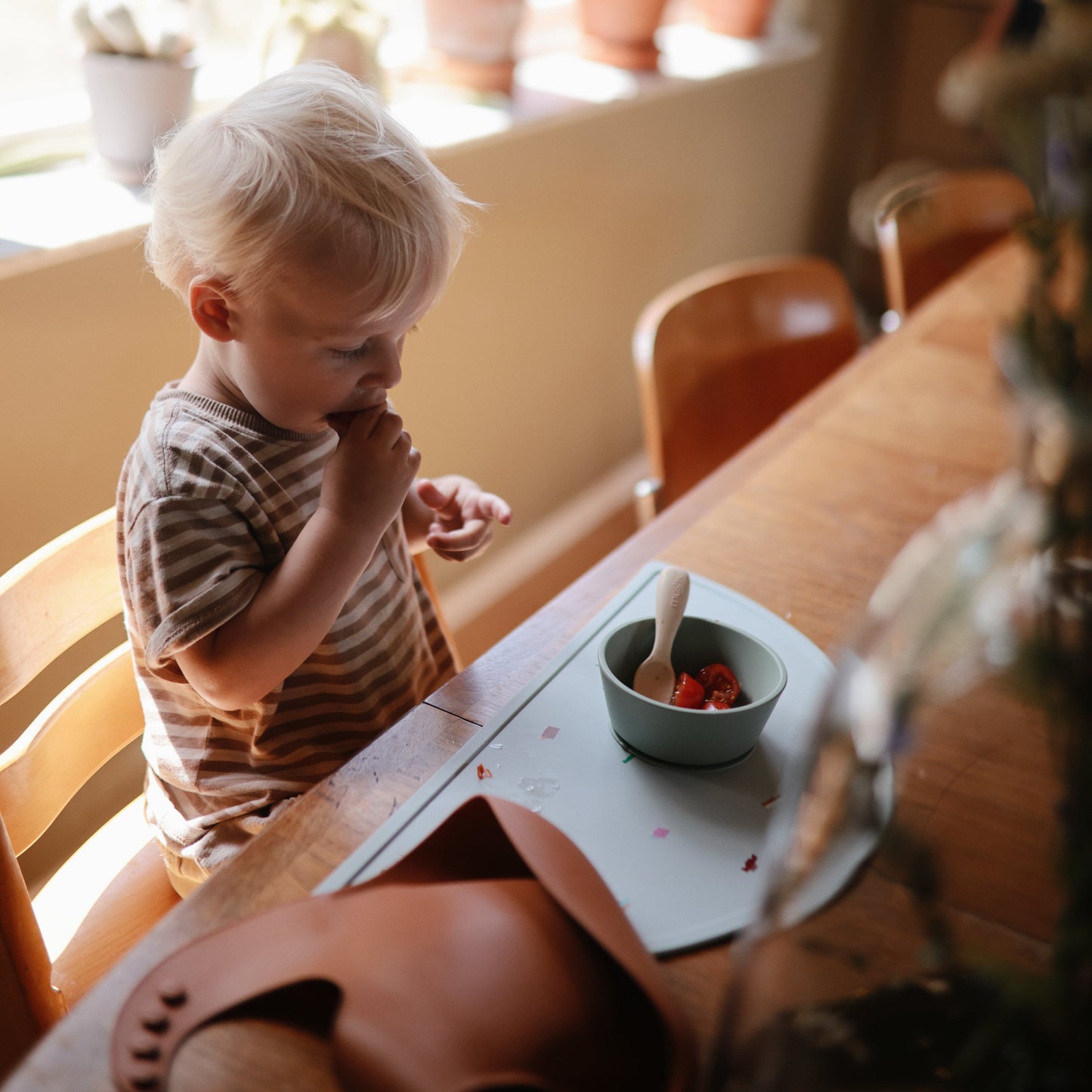 Silicone Toddler Starter Spoons 2-Pack