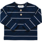 Navy Stripe Long Sleeve Tee
