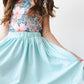 Aqua Twirl Skort