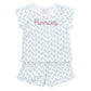 Emery Girls' Short Set - Palm Tree Isle Pink