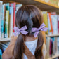 Violet | Pigtail Set - Hand-tied Bow