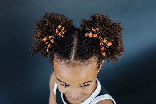 Spooky | Pigtail Set - Hand-tied Bow