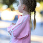 Girls Bow Trim Sweatshirt and Pants Set