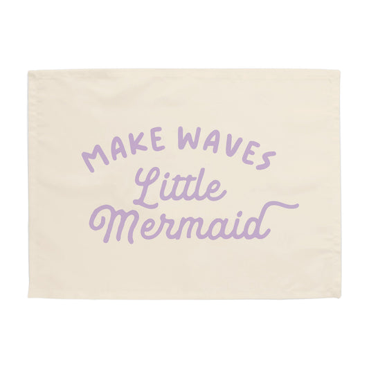 Make Waves Little Mermaid Banner