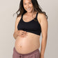 Mia Maternity & Nursing Lounge Bra | Black