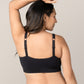 Mia Maternity & Nursing Lounge Bra | Black
