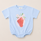 Coquette Strawberry Graphic Tee or Bubble Romper