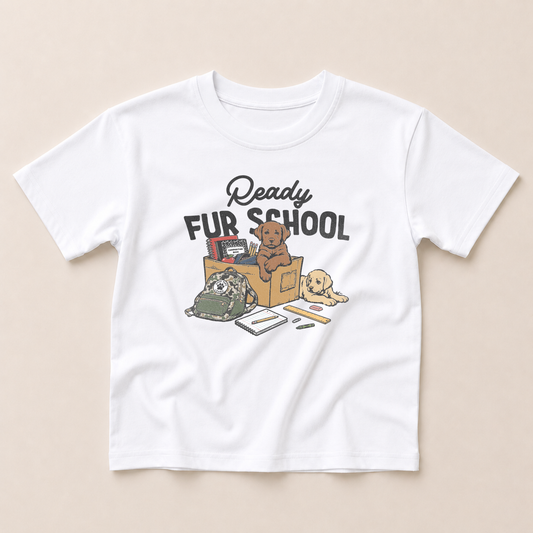 Ready Fur School Organic Cotton Tee