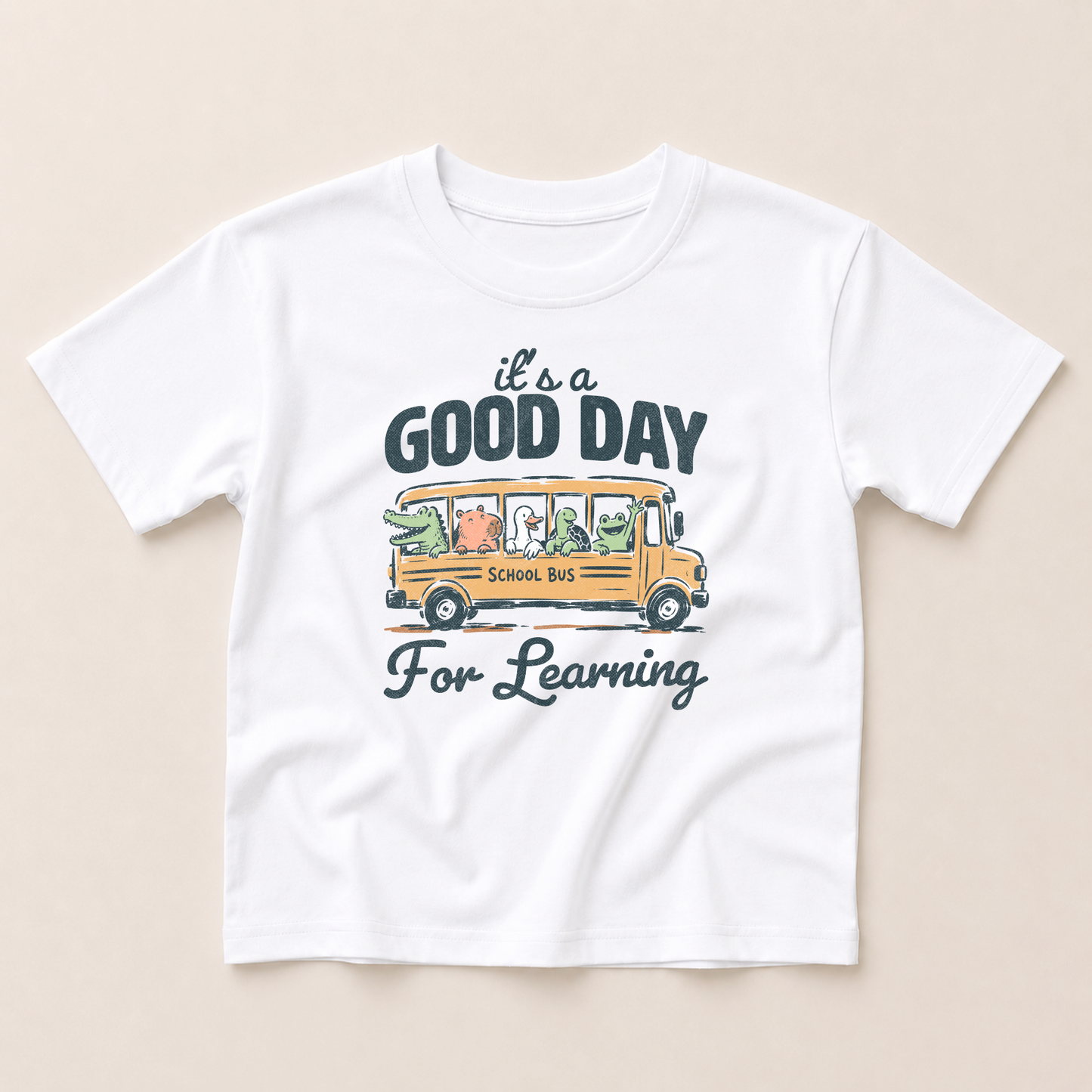 It's a Good Day for Learning Organic Cotton Tee