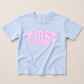 Gingham Grade Level Oversized Tee - more colors