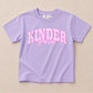 Gingham Grade Level Oversized Tee - more colors