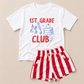 T-Shirt-Strampler mit individueller Stickerei und Farbblockdesign