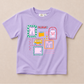 Back to School Graphic Tee & Biker Shorts Set – Pink or Purple