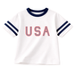 USA Varsity Oversized Tee - 4th of July