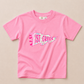 Floral Grade Level Pennant Oversized Tee - Pink or Purple