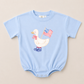 4th of July Goose Boots Tee or Bubble Romper