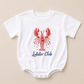 Lobster Club Tee or T-Shirt Romper w/Optional Striped Shorts