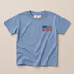 USA Fish Flag Tee or T-Shirt Romper - more colors