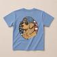 Patriotic Golden Retriever Tee or T-Shirt Romper - more colors