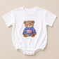 4th of July Teddy Bear Tee or T-Shirt Romper - more colors