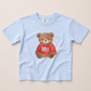 Patriotic Teddy Bear Tee or T-Shirt Romper - more colors