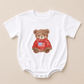 Patriotic Teddy Bear Tee or T-Shirt Romper - more colors