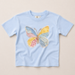 Quilted Butterfly Oversized Tee or T-Shirt Romper - more colors