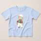Teddy Bear Football Graphic Oversized Tee or T-Shirt Romper