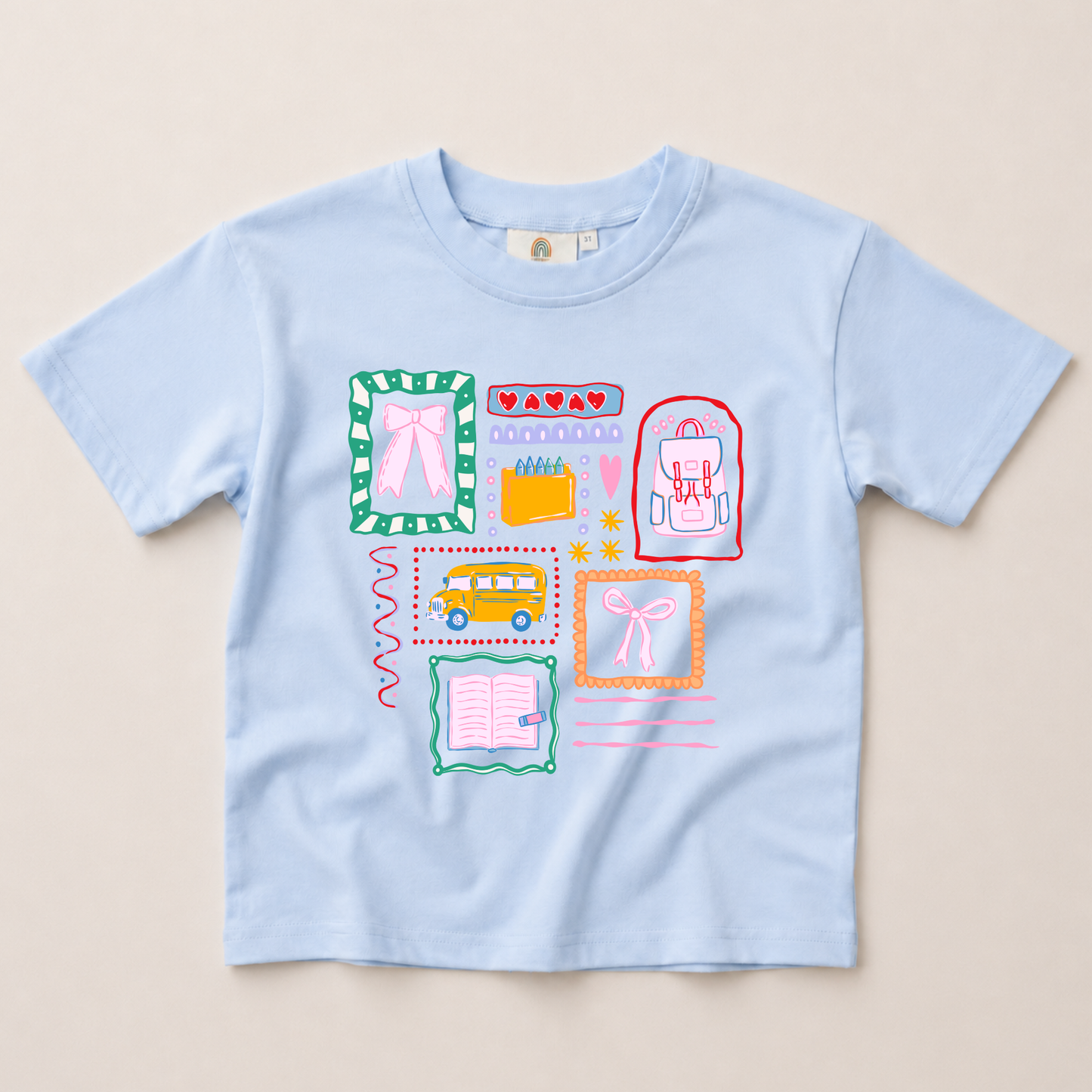 Back to School Graphic Tee or Bubble Romper