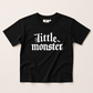 Little Monster Halloween Sweatshirt, Tee or Bubble Romper