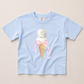 Coquette Ice Cream Cone Graphic Tee or Bubble Romper