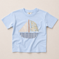 Patchwork Sailboat Graphic Tee or Bubble Romper