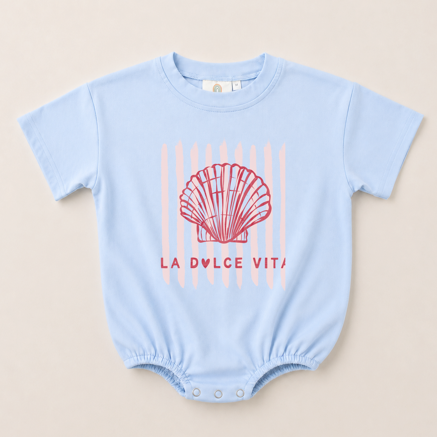 La Dolce Vita Tee or T-Shirt Romper - more colors