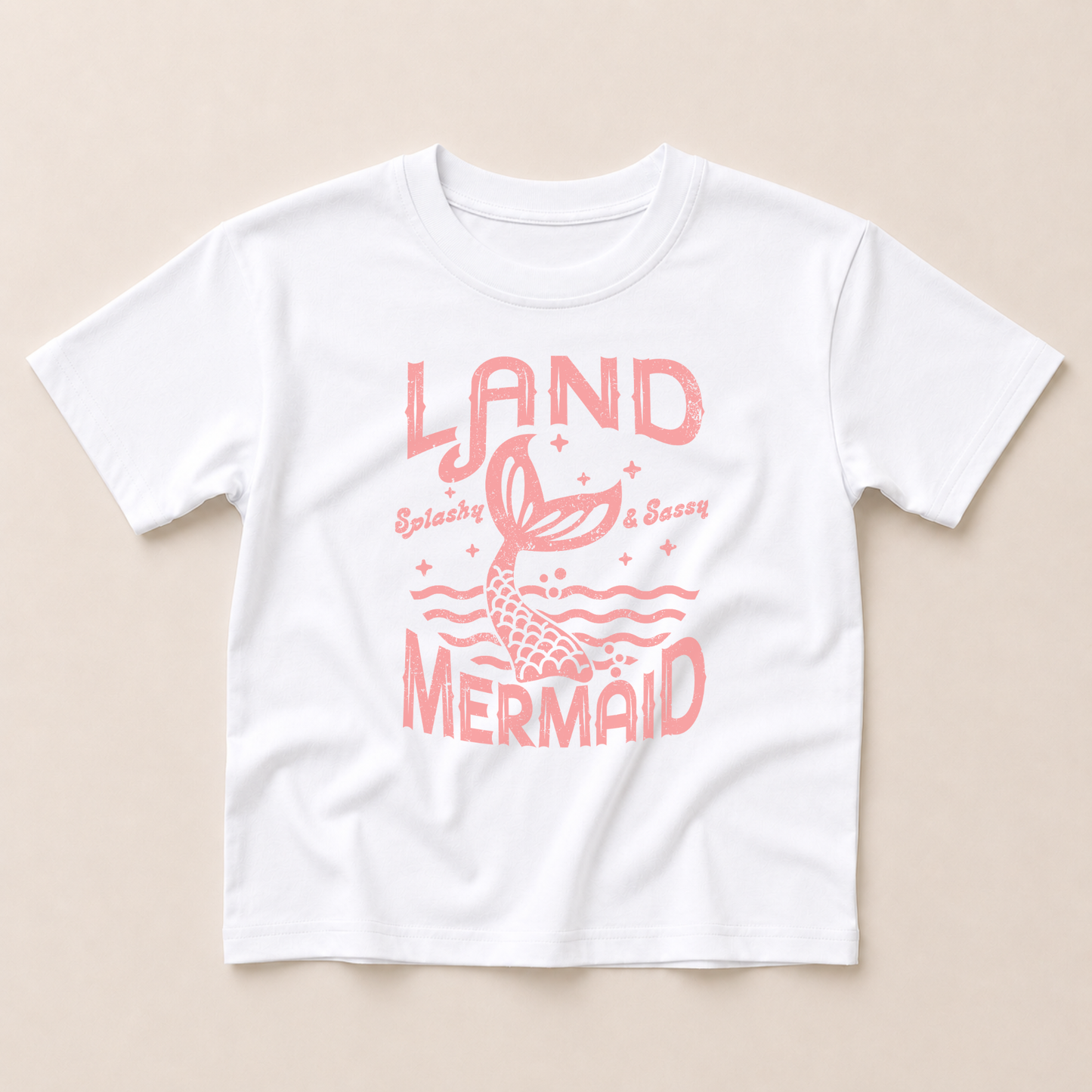 Land Mermaid Tee or T-Shirt Romper - more colors