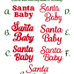 Custom Embroidered My First Christmas Knit Sweater Romper + Add-On Booties & Hat Set