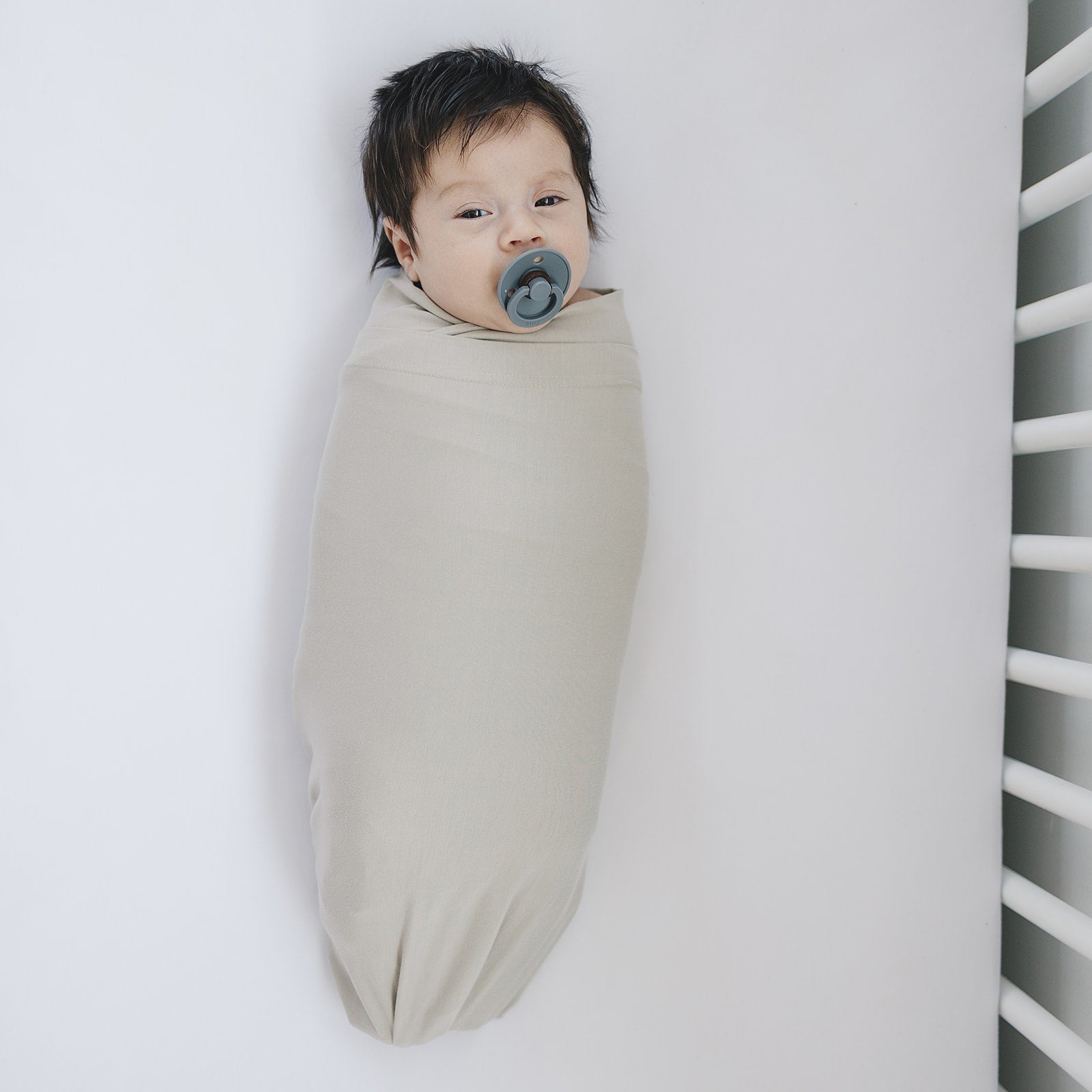 Oatmeal Bamboo Stretch Swaddle - Little Joy Co.