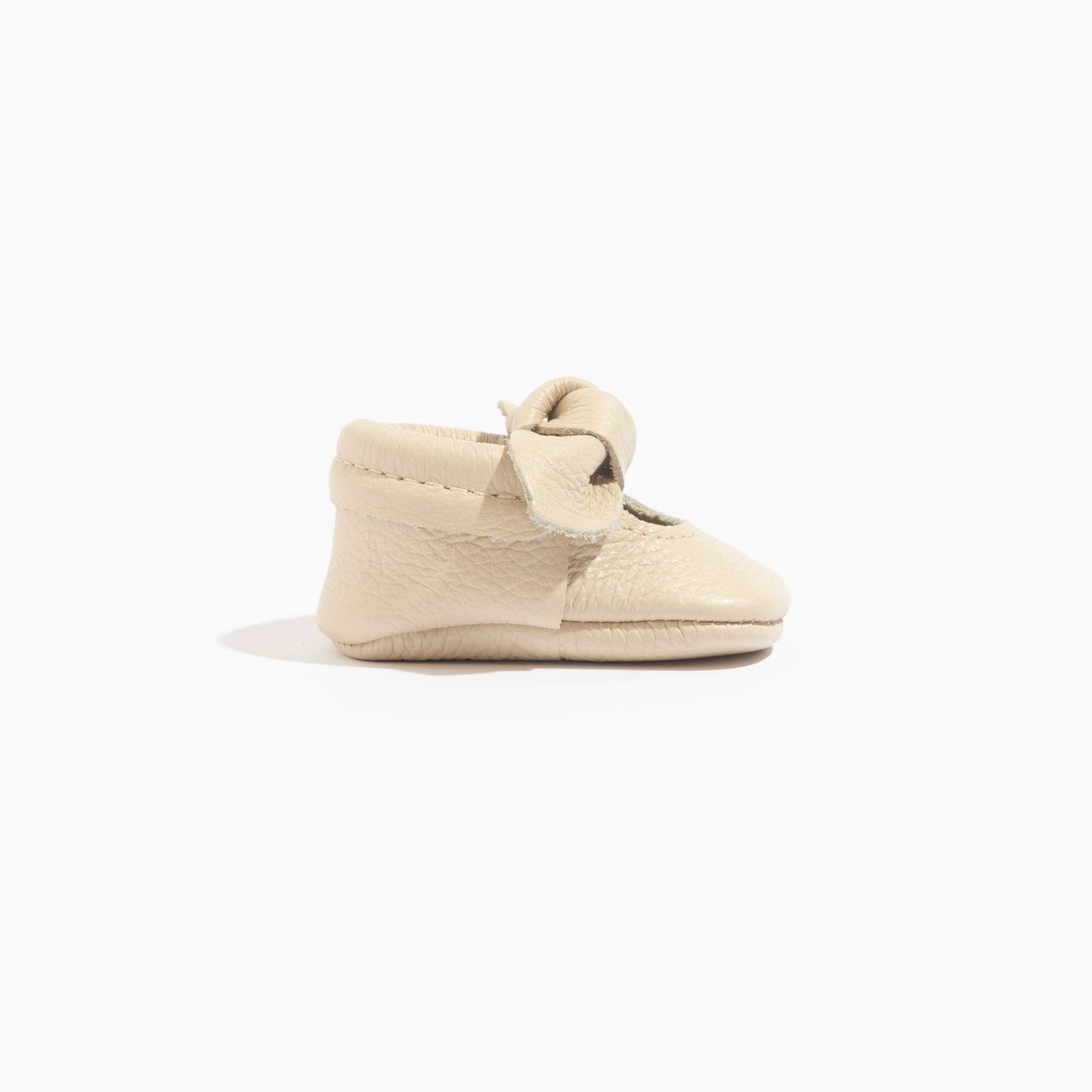 Newborn Birch Knotted Bow Baby Shoe