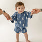 Shorts Set | Blue Bolts