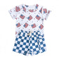Cargo Shorts Set | Patriotic Vibes