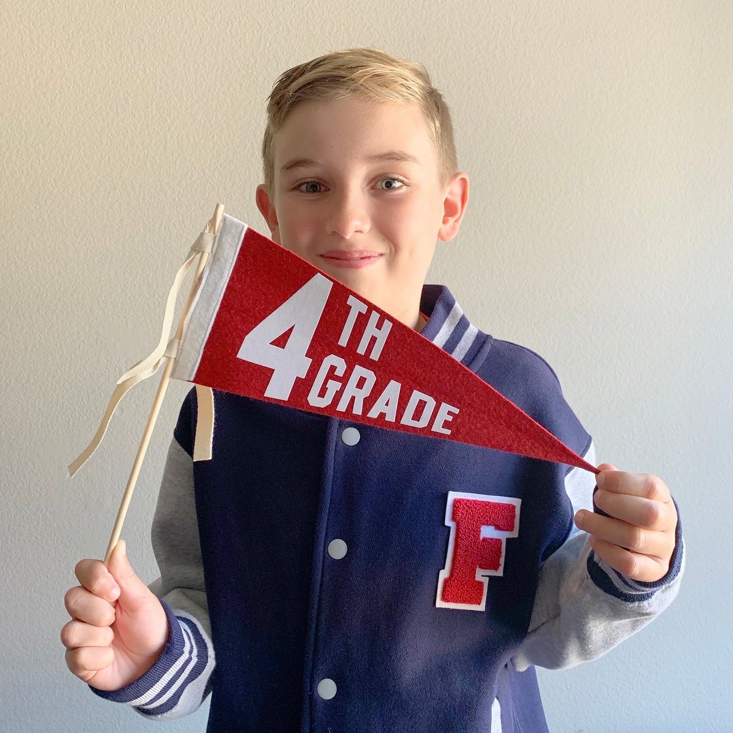 School Grade Pennant BRIGHTS