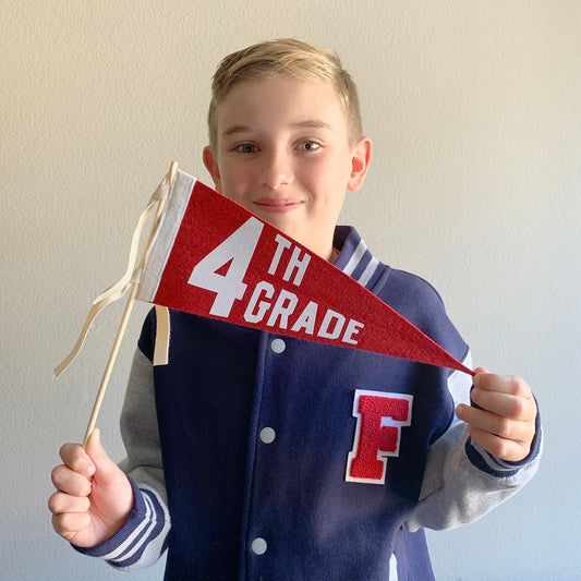 School Grade Pennant BRIGHTS
