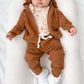 JOGGERS- Bark Bamboo French Terry