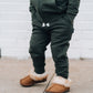 JOGGERS- Moss Bamboo French Terry