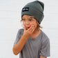 BAMBOO CUFF BEANIE- Moss