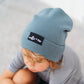 BAMBOO CUFF BEANIE- Slate