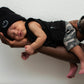 BAMBOO CUFF SMILE BEANIE- Black
