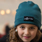 BAMBOO BEANIE- Peacock