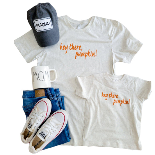 Hey there Pumpkin Oatmeal Matching Set