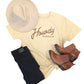 Howdy Pumpkin Adult Tee